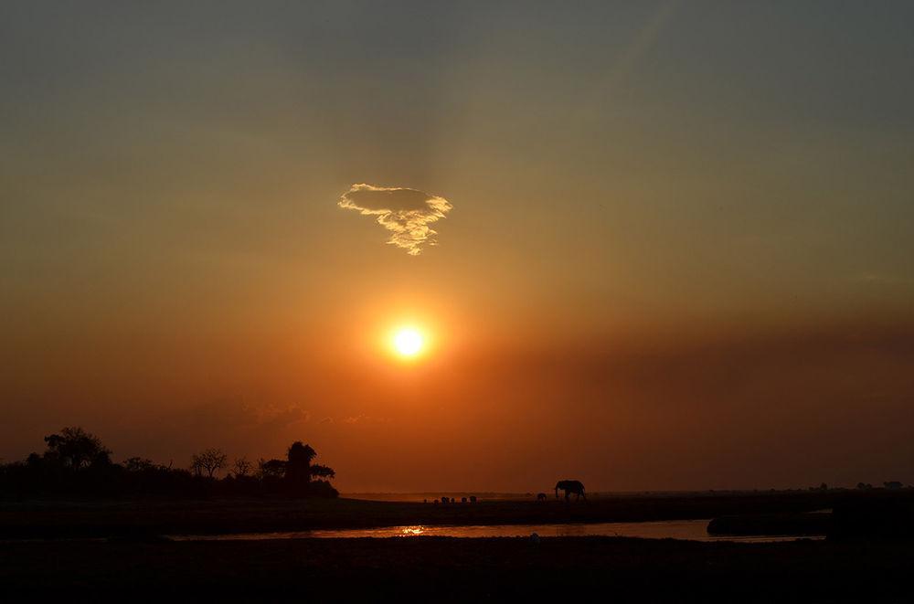 Sanctuary Chobe Chilwero Hotell Kasane Exteriör bild