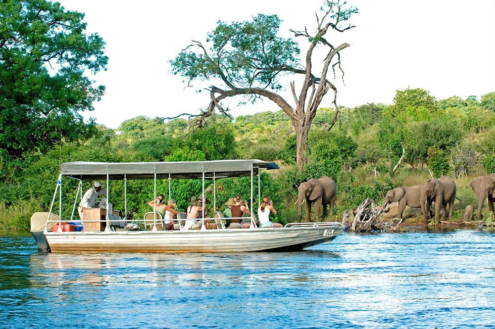 Sanctuary Chobe Chilwero Hotell Kasane Exteriör bild